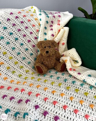 Dotty Bobble blanket