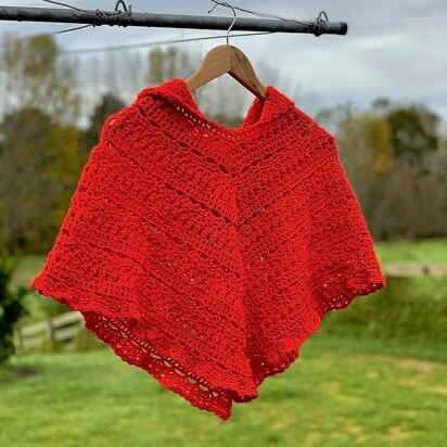 Little Red Riding Hood Poncho