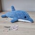 Dylan the Dolphin - US Terminology - Amigurumi