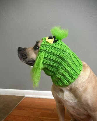 Grinch Inspired Dog Snood