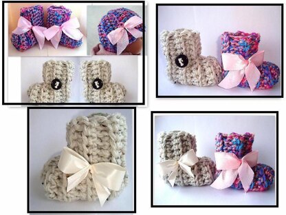 679 HAT AND BOOTIES SET