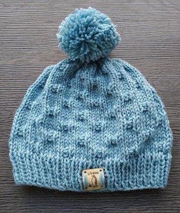 Mini Waves Baby Beanie