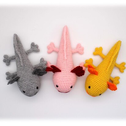 Axolotl Crochet Pattern