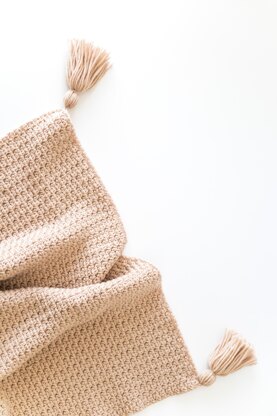 Sablé Textured Throw Blanket