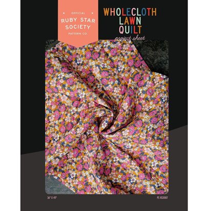 Moda Fabrics Wholecloth Lawn Quilt - Downloadable PDF