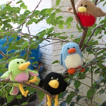 Squeaker Birds - knitting pattern