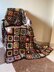 Colcha 'Crazy Theory' de granny square