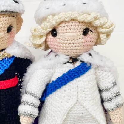 Crochet Royalty - Queen Camilla