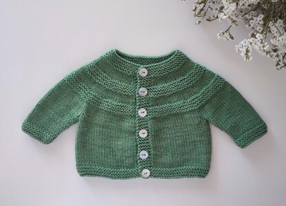 Gartinette Baby Cardigan | Preemie - 24 months.