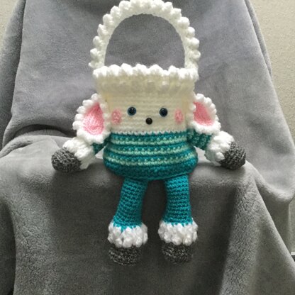 Little lamb Easter basket