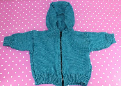 Baby Hoodie Bomber Jacket & Booties