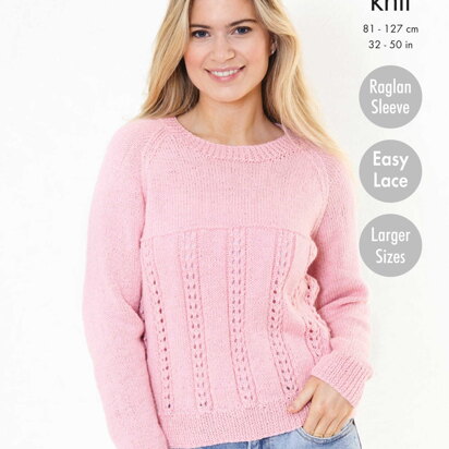 Cardigan and Sweater Knitted in King Cole Subtle Drifter DK - 5741 - Downloadable PDF