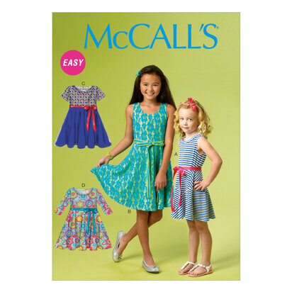 McCall's Chidren's/Girls' Dresses M6915 - Sewing Pattern
