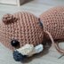 Bobby the Beaver - UK Terminology - Amigurumi