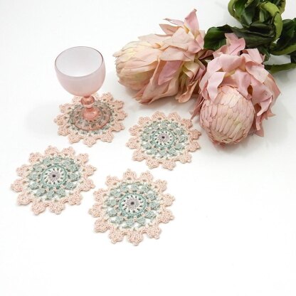 Crochet Coaster or Doily Motif