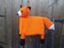 3in1 Woodland Fox Folding Baby Blanket Toy Lovey