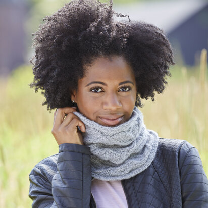 Juniper Cowl in Valley Yarns Wachusett - 951 - Downloadable PDF