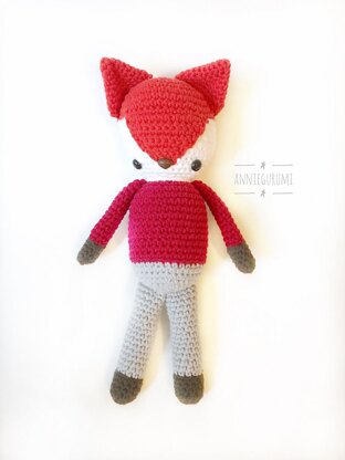 Ollie Fox Amigurumi