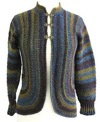 C476-Aurora Borealis Cardigan