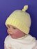 Baby Topknot Beanie Hat