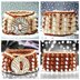 Cinnamon Roll Beaded Bracelet