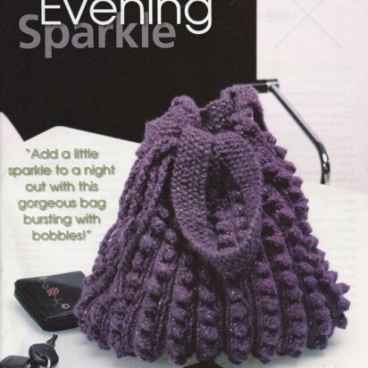 Bobbles Evening Bag - knitting pattern