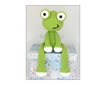 Amigurumi crochet Frog