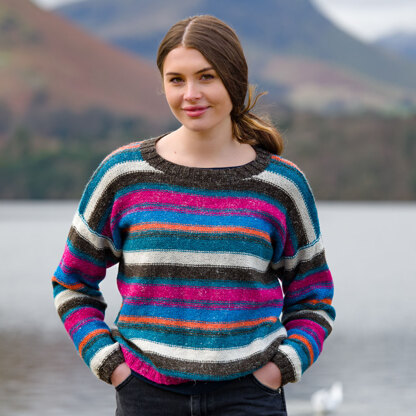 The Fibre Co. All Stripes Sweater (DK) PDF