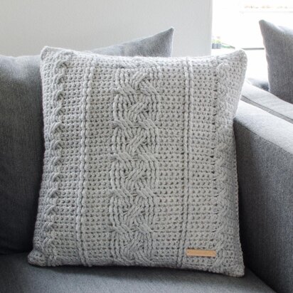 Cable pillow