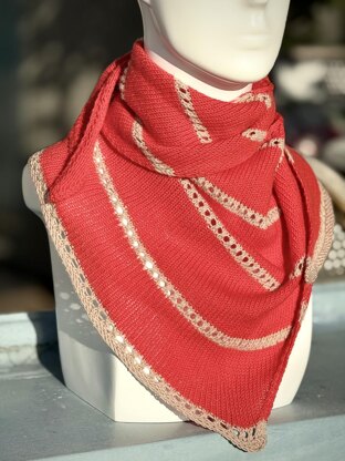 Red Line Shawl