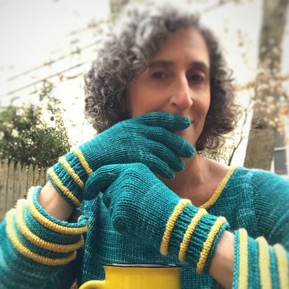 Jetson Gloves - knitting pattern