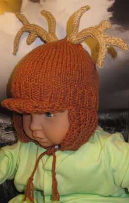 Baby Deerstalker Beanie Hat