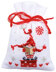 Vervaco Pot-Pourri Bags - Christmas Gnomes Cross Stitch Kit (3 pcs) - 8cm x 12cm 