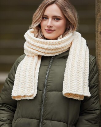 Chunky Scarf in Rowan Big Wool - RTP008-00005 - Downloadable PDF ...