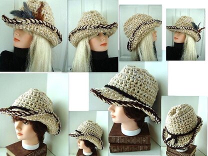 565 COWGIRL HAT, cowboy hat, adult size, women