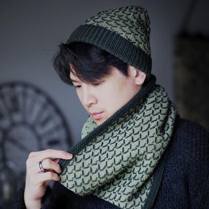Rihanna Hat & Cowl - knitting pattern