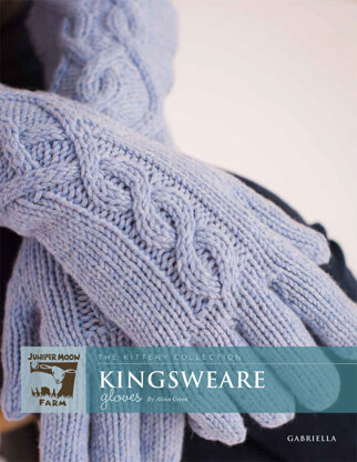 Kingsweare Gloves in Juniper Moon Gabriella - Downloadable PDF