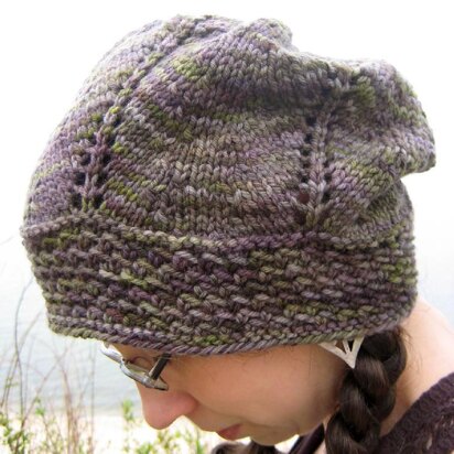 Garden Grove Slouch Hat - knitting pattern