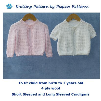 Children's Cardigans (no 159) - knitting pattern