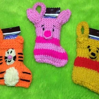 Winnie the Pooh Face Stockings