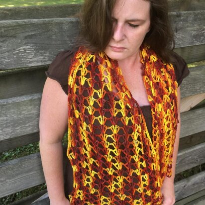 Triple Vee Scarf