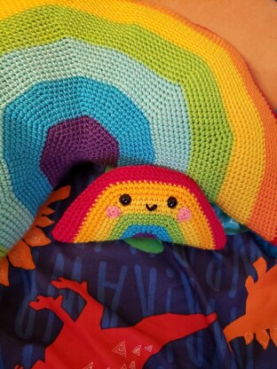 Rainbow Cuddles Buddy