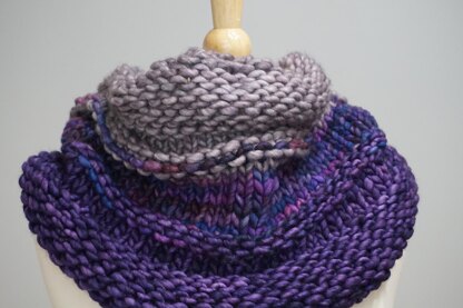 Central Park Reversible Chunky Cowl
