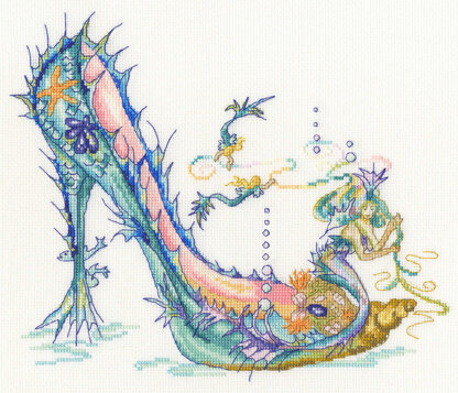 Bothy Threads The Siren Cross Stitch Kit - 28 x 24cm