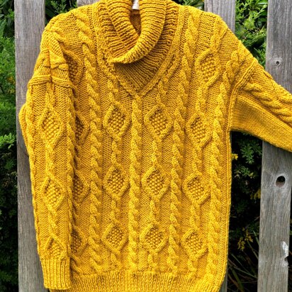 Moffat, Cabled Sweater