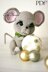 Marichi, the Chibi Christmas Mouse Amigurumi