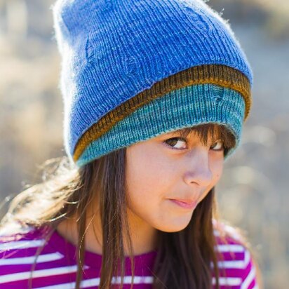 Torn-Up Toque - knitting pattern