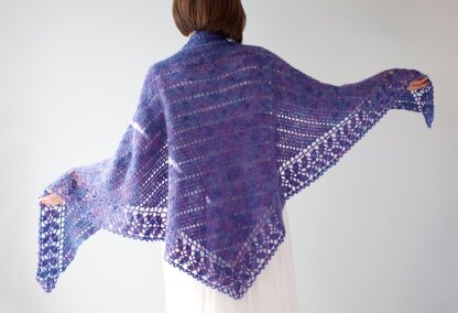 Camellia shawl