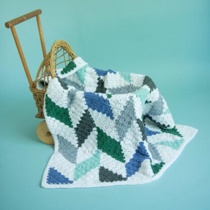 Herringbone Baby Blanket