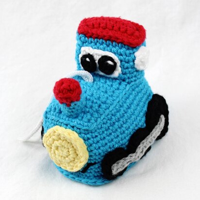 Timmy the Train Scrubby Amigurumi